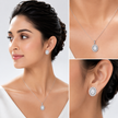 Celestial Oval Studs