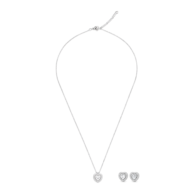 Amore Heart Studs