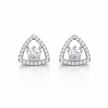 Geo Triangle Solitaire Studs