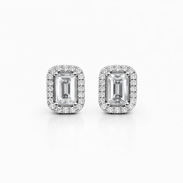 Petite Emerald Radiance Studs