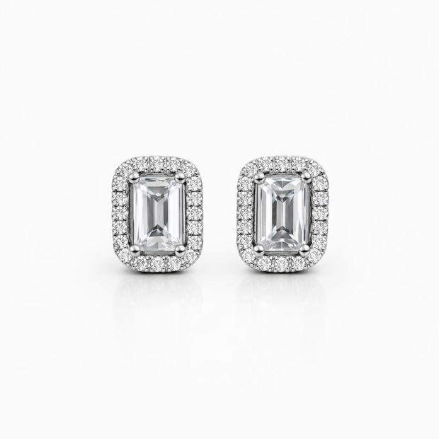 Petite Emerald Radiance Studs