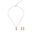 Rose Baguette Art Deco Drops