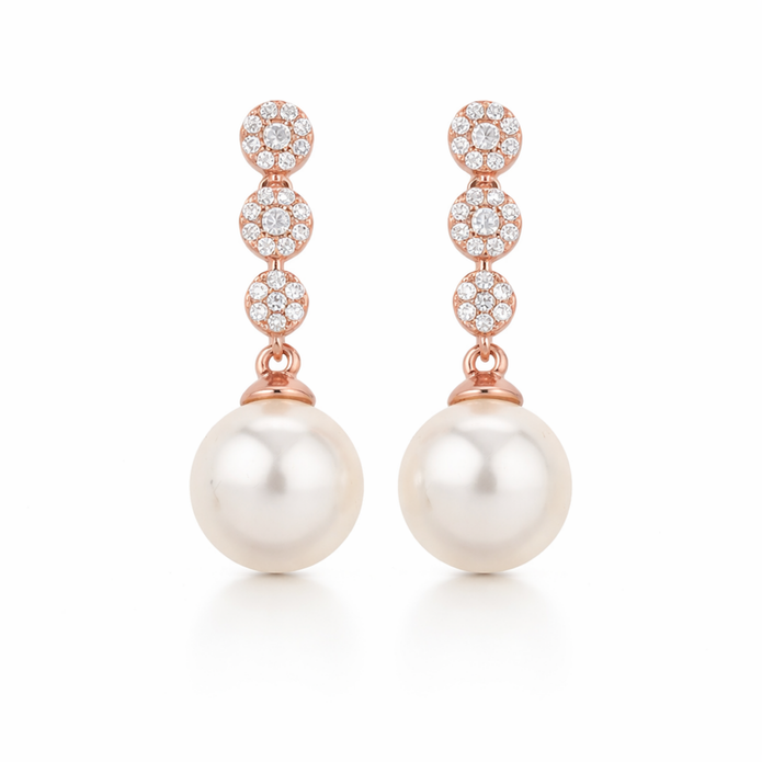 Cascading Pearl Drops