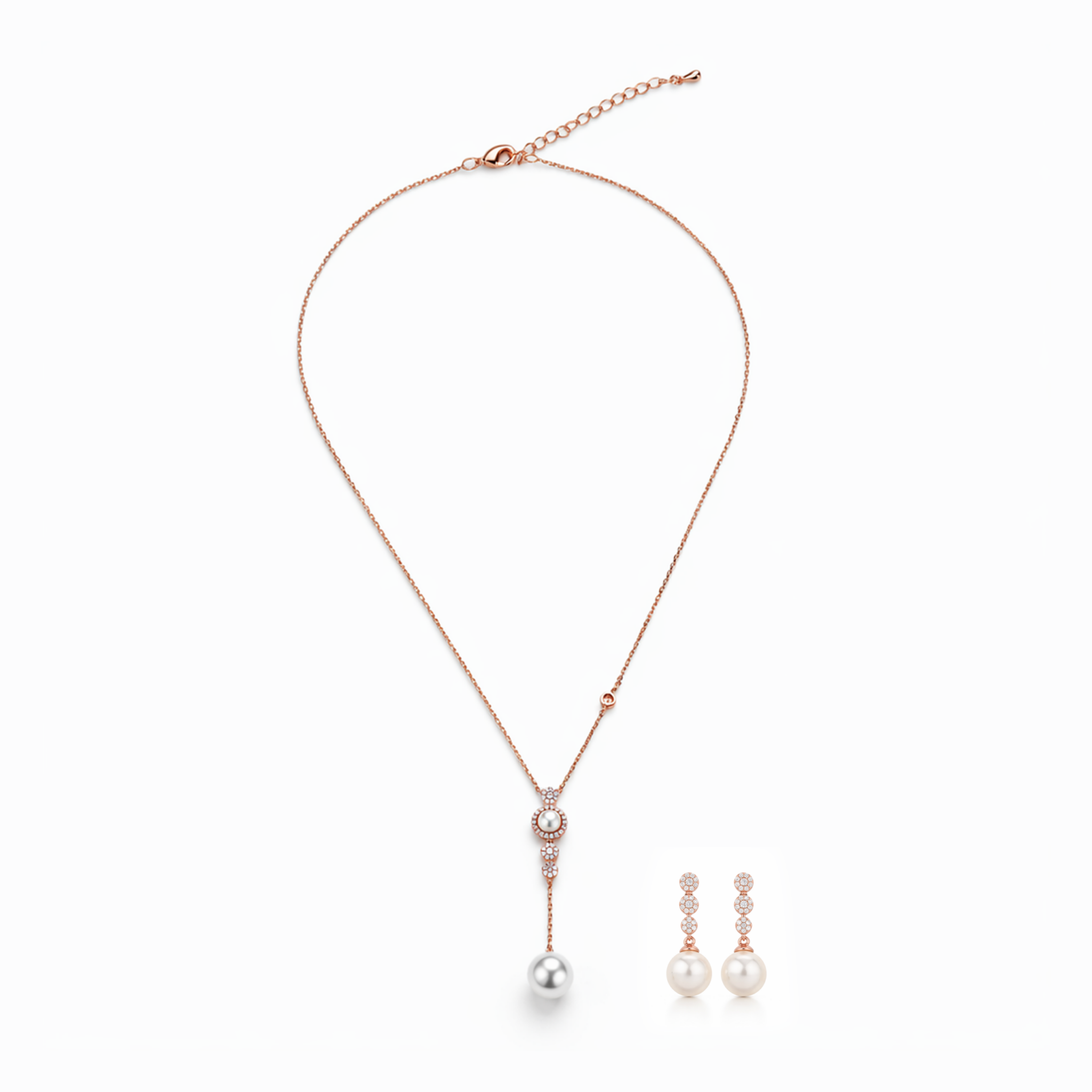 Cascading Pearl Drops