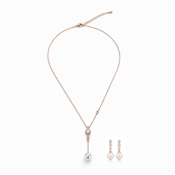 Cascading Pearl Drops