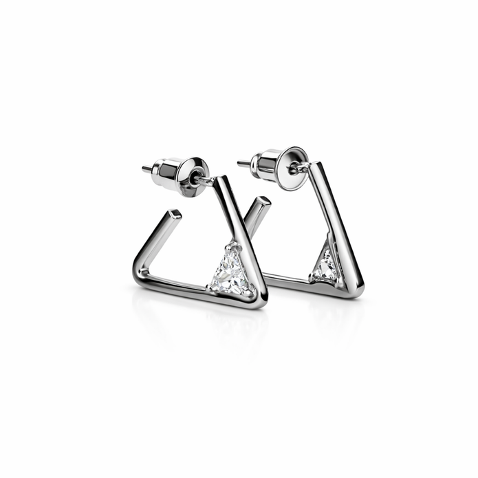 Geo Trillion Mini Hoops