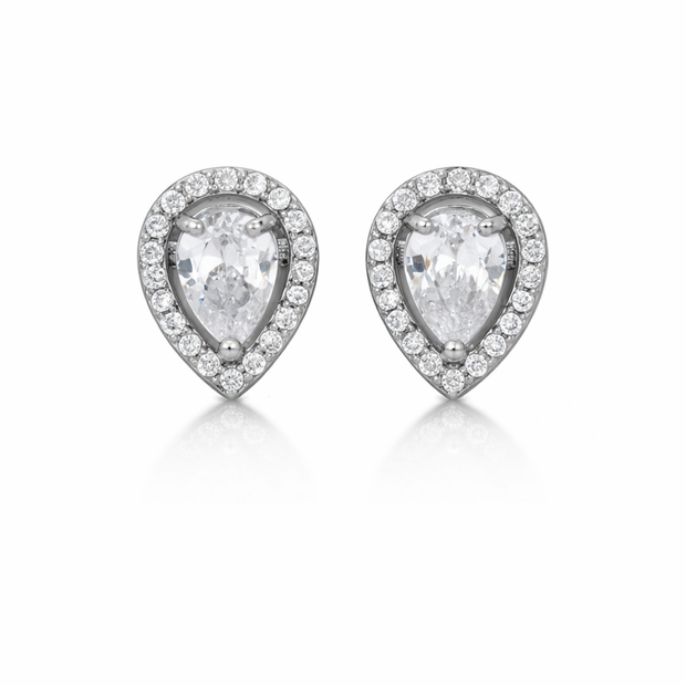 Dewdrop Halo Studs