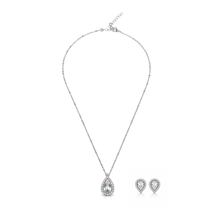 Dewdrop Halo Studs
