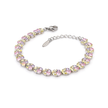 Sapphire Halo Tennis Bracelet