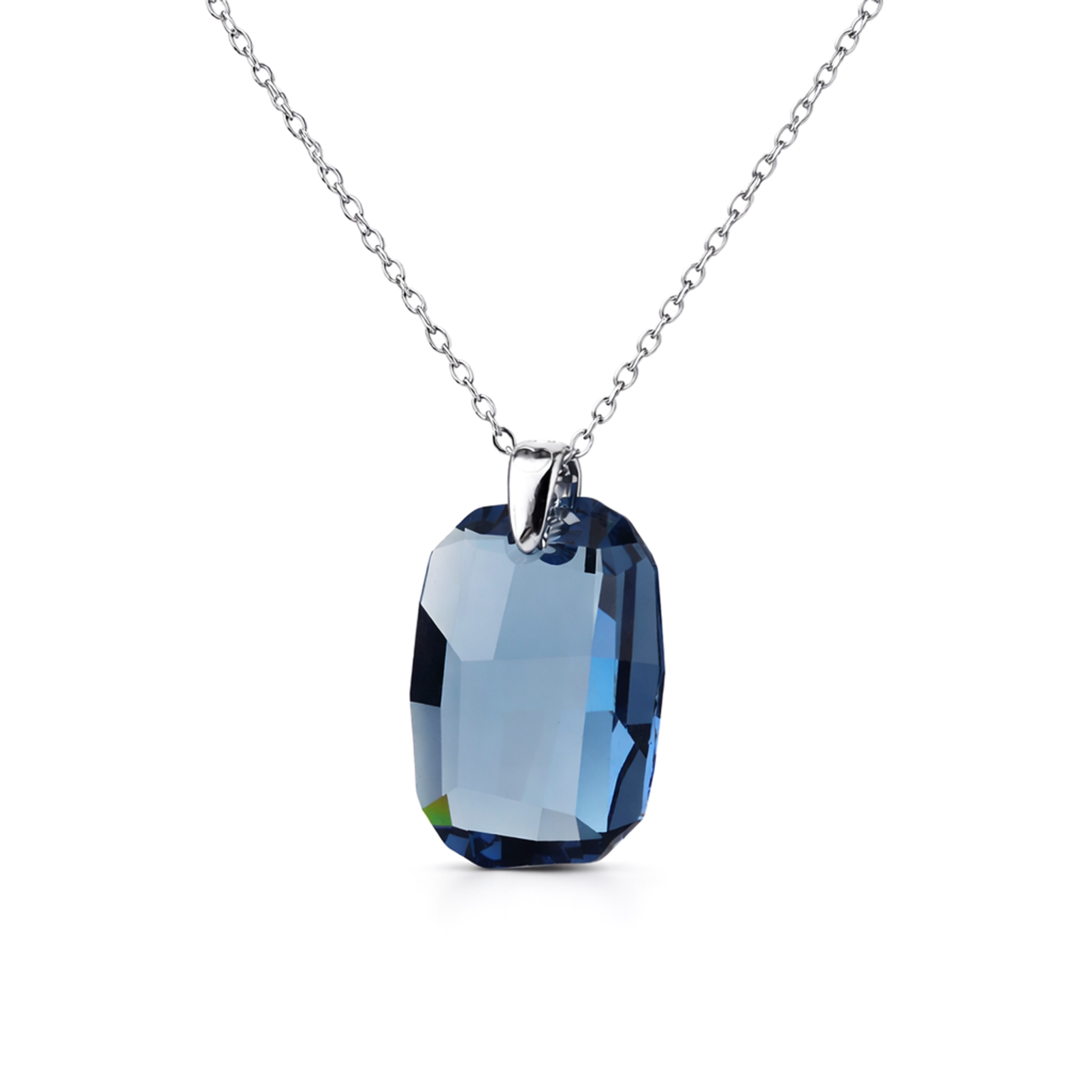 Grand Polki Statement Necklace - Aquamarine Blue