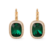 Blush Royale Cushion Pendant Set - Emerald Green