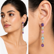 Aurora Cascade Drop Earrings