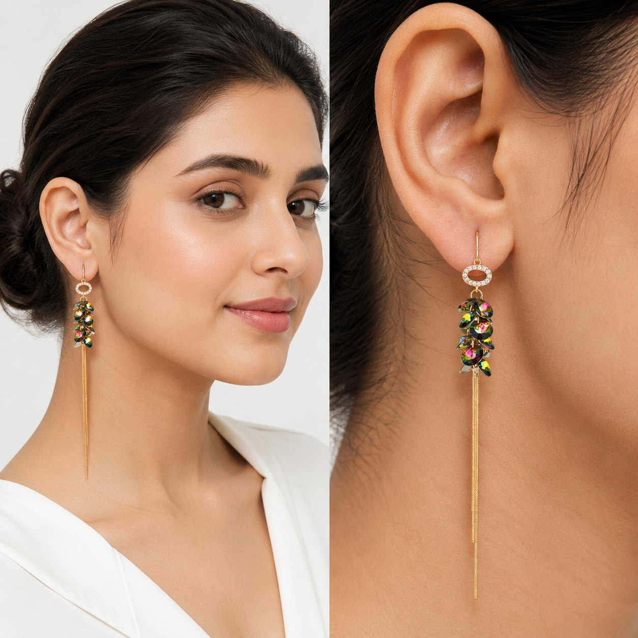 Jungle Tassel Fringe Earrings