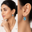 Pacific Teardrop Lever-Back Earrings