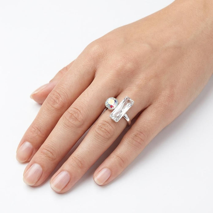Blush & Ice Contrast Ring - Mint Green