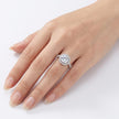 Eternal Ice Halo Solitaire Ring