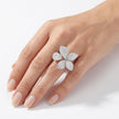 Full Pavé Frangipani Ring