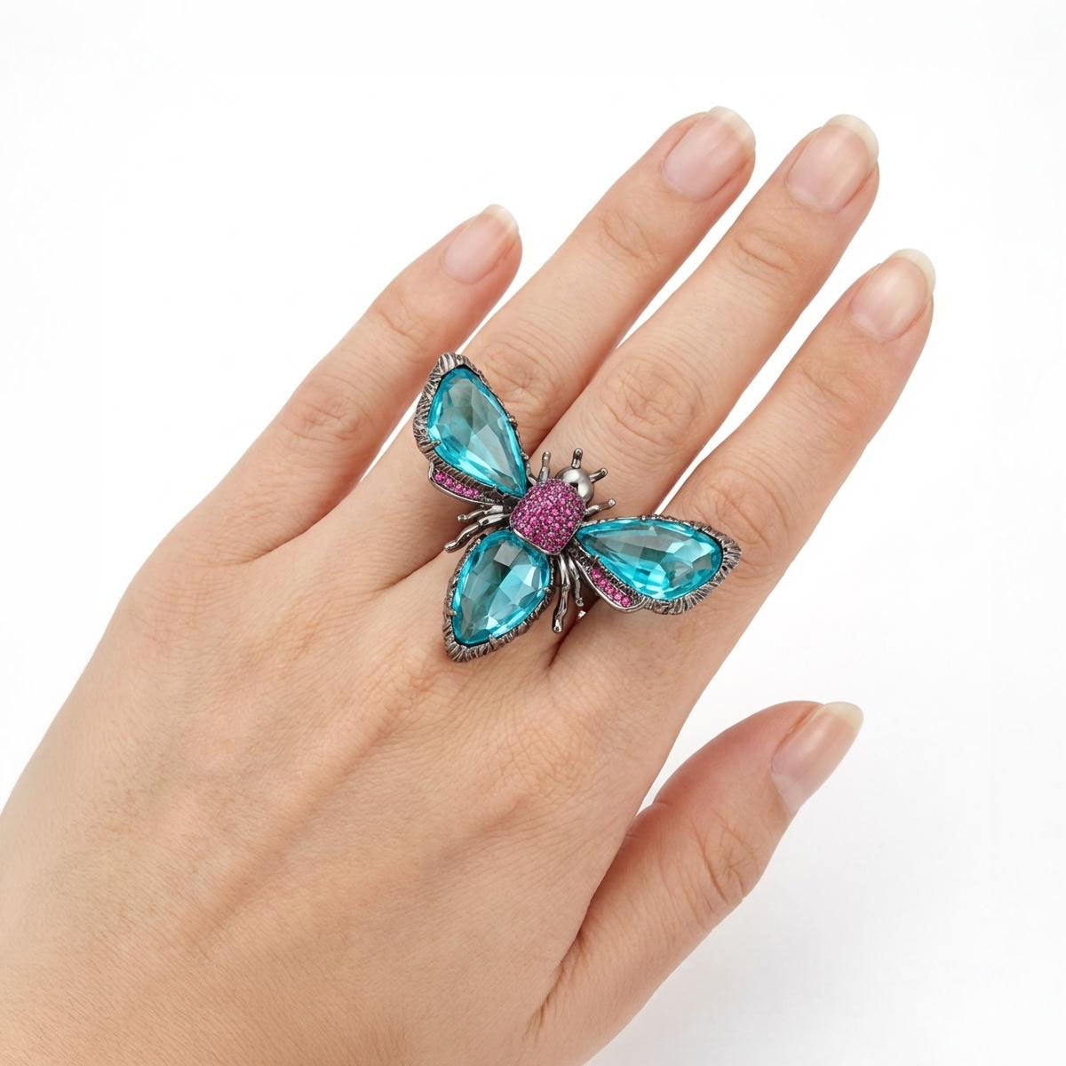 Enchanted Bee Statement Ring