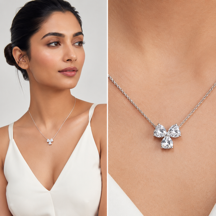 Ivory Gleam Pendant Chain