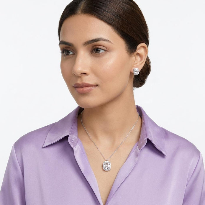 Golden Petals Pendant - Silver